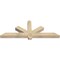 Ekena Millwork Kennewick Rough Sawn Timber Gable Bracket, Douglas Fir, 60"W x 22"H x 4"D x 4"F, 9/12 Pitch GBW060X22X0404KEN00RDF - alternate 5